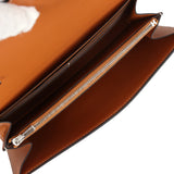 Hermes Constance To Go Wallet Toffee Epsom Palladium Hardware