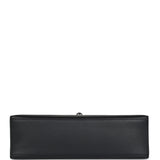 Pre-owned Hermes Kelly Pochette Black Swift Palladium Hardware