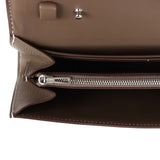 Hermes Constance Wallet To Go Etoupe Epsom Palladium Hardware