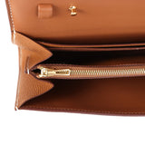 Hermes Constance Wallet To Go Gold Epsom Gold Hardware