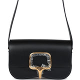 Hermes Della Cavalleria Elan Black Tadelakt Gold Hardware