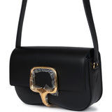 Hermes Della Cavalleria Elan Black Tadelakt Gold Hardware