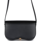 Hermes Della Cavalleria Elan Black Tadelakt Gold Hardware