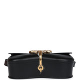 Hermes Della Cavalleria Elan Black Tadelakt Gold Hardware