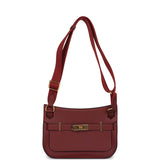 Hermes Mini Jypsiere Rouge H Swift Gold Hardware