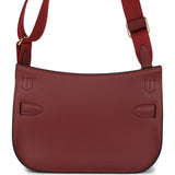 Hermes Mini Jypsiere Rouge H Swift Gold Hardware