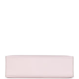 Hermes Kelly Pochette Mauve Pale Swift Palladium Hardware