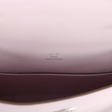 Hermes Kelly Pochette Mauve Pale Swift Palladium Hardware