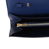 Hermes Constance Wallet To Go Bleu Saphir Epsom Gold Hardware