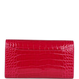 Hermes Constance Wallet To Go Rose Mexico Shiny Alligator Palladium Hardware