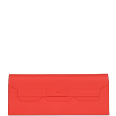 Hermes Shadow Birkin Clutch Orange Field Swift