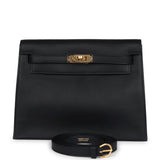 Hermes Kelly Danse Black Swift Gold Hardware