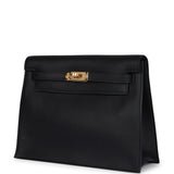 Hermes Kelly Danse Black Swift Gold Hardware