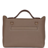 Hermes 24/24 29 Etoupe Taurillon Maurice and Swift Gold Hardware