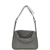 Hermes Lindy 26 Gris Meyer Evercolor Gold Hardware