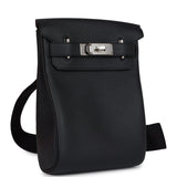 Hermes HAC A Dos PM Backpack Black Togo Palladium Hardware