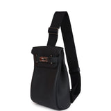 Hermes HAC A Dos PM Backpack Black Togo Palladium Hardware