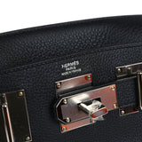 Hermes HAC A Dos PM Backpack Black Togo Palladium Hardware