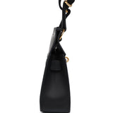 Hermes Mini Jypsiere Black Evergrain Gold Hardware