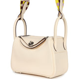 Hermes Mini Lindy Nata Clemence Gold Hardware