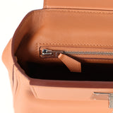 Hermes Mini 24/24 Gold Evercolor and Swift Palladium Hardware