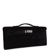 Hermes Kelly Cut Black Doblis Palladium Hardware