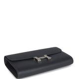 Hermes Constance Wallet To Go Ardoise Evercolor Palladium Hardware