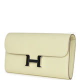 Hermes Constance Wallet To Go Jaune Milton Epsom Palladium Hardware