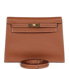 Hermes Kelly Danse Gold Evercolor Gold Hardware
