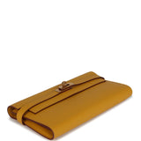 Hermes Kelly Long Wallet Jaune Ambre Epsom Gold Hardware