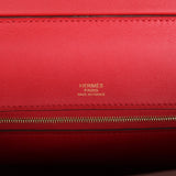 Hermes 24/24 29 Rouge Vif Taurillon Maurice and Rouve Piment Swift Gold Hardware