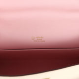 Hermes Special Order (HSS) Kelly Pochette Nata and Rose Sakura Swift Permabrass Hardware