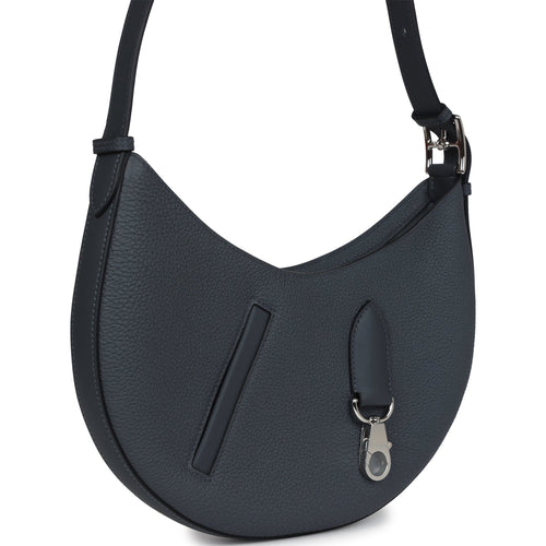 Hermes P'tit Arcon Bag Gris Misty Togo and Swift Palladium Hardware