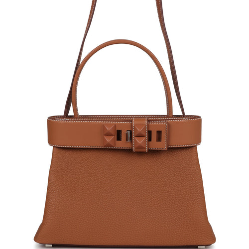 Hermes Medor Bag Gold Togo and Swift Palladium Hardware