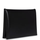 Hermes Calvi Duo Card Holder Black Box Palladium Hardware