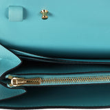 Hermes Constance Wallet To Go Bleu Atoll Epsom Gold Hardware