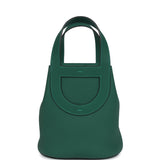 Hermes In-The-Loop 18 Vert Moyen Clemence/Swift Gold Hardware