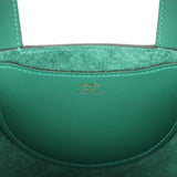 Hermes In-The-Loop 18 Vert Moyen Clemence/Swift Gold Hardware