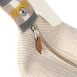 Hermes Bride-A-Brac Au Carre Case PM Seigle Wool Palladium Hardware - Thumbnail View 8