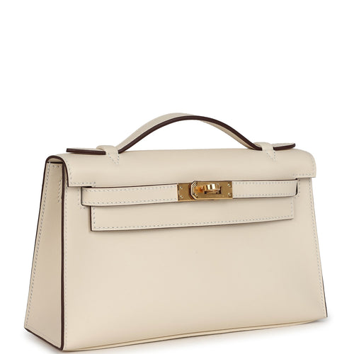 Hermes Kelly Pochette Nata Swift Gold Hardware