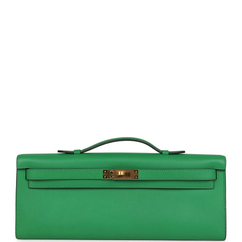Hermes Kelly Cut Bambou Swift Gold Hardware