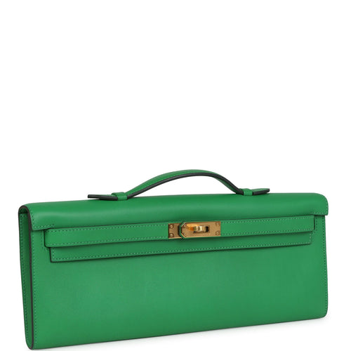 Hermes Kelly Cut Bambou Swift Gold Hardware