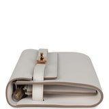 Hermes Kelly Wallet To Go Gris Pale Epsom Gold Hardware