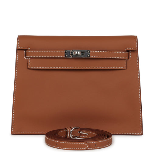 Hermes Kelly Danse Gold Swift Palladium Hardware