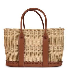Hermes Picnic Garden Party 36 Gold Swift and Natural Osier Wicker