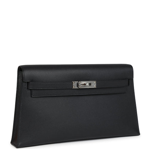 Hermes Kelly Elan Black Madame Palladium Hardware
