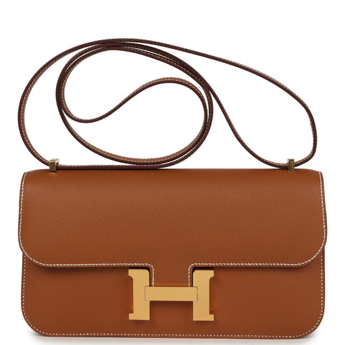 Hermes Constance Elan Gold Epsom Gold Hardware