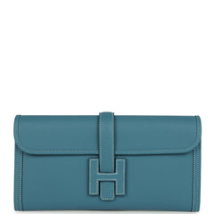 Hermes Jige Elan 29 Blue Jean Swift