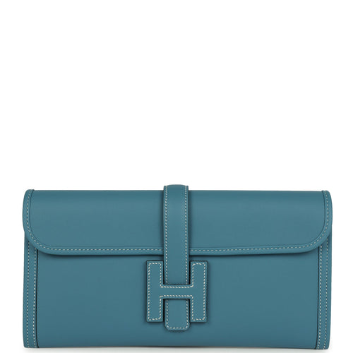 Hermes Jige Elan 29 Blue Jean Swift