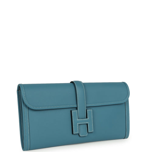Hermes Jige Elan 29 Blue Jean Swift